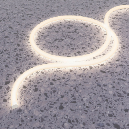 Гибкий неон Nemo D25 24В 17,2Вт/м RGBW 4000К IP65 5м, 20305