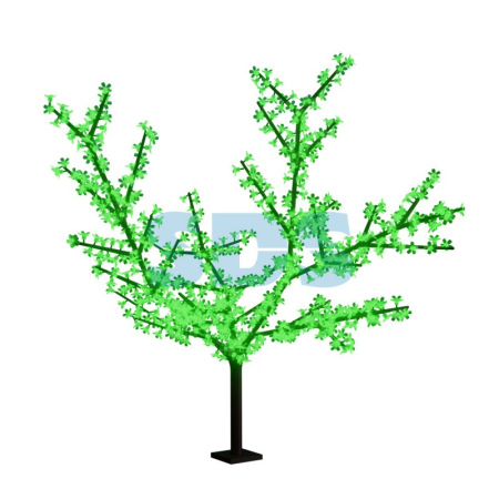 Светодиодное дерево "Сакура", высота 1,5 м, диаметр кроны 1,4м, RGB светодиоды, контроллер, IP65, понижающий трансформатор в комплекте NEON-NIGHT