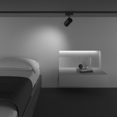 Трековый светильник Vuoro Trinity 3000K 10Вт 60°, TR029-3-10W3K-W-B