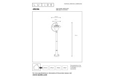 Уличный светильник Lucide Aruba 11873/01/30