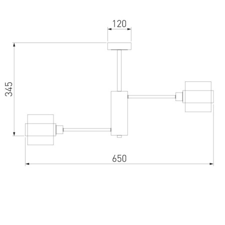 Потолочная люстра Eurosvet Arcada 70127/6 черный