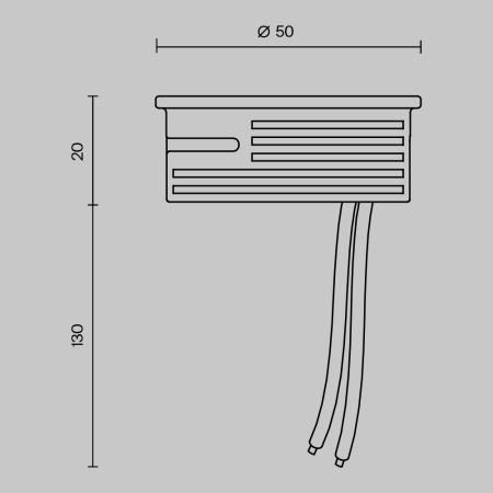 Светодиодный модуль 7W 2700K DIM 110°