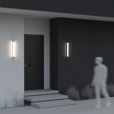 Настенный светильник (бра) Rounge 3000К 16Вт IP54, O482WL-L16B3K