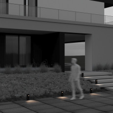 Ландшафтный светильник Cave 3000К 3Вт IP 65, O468FL-L3B3K