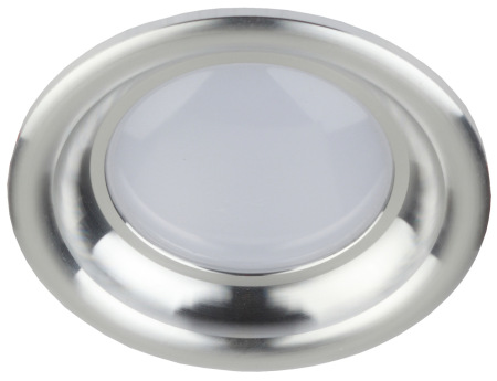 KL LED 17-7 SL Светильник ЭРА светодиодный круглый "тарелка" 7W 4000K, серебро