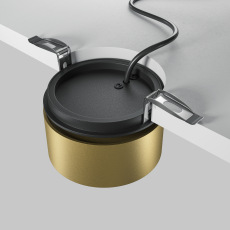 Встраиваемый светильник Onda 3000K 12Вт 120°, DL024-12W3K-BMG