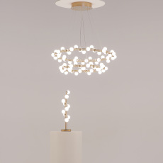 Подвесной светильник Tessara 3000К 116Вт, MOD081PL-L84G3K