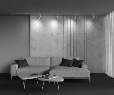 Трековый светильник Focus Design Unity GU10 10Вт, TR011-1-GU10-W