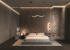 Подвесной светильник Tau 3000K 42Вт MOD166PL-L30GB3K