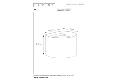 Настенный светодиодный светильник Lucide Xio 09218/04/36