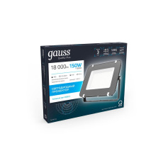 фото Прожектор светодиодный Gauss Qplus 150W 6500К 690511150