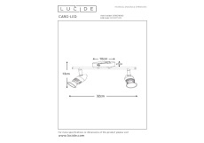 Спот Lucide Caro Led 13955/10/03