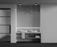 Потолочный светильник Pauline GX53 1x15W IP44, C087CL-GX53-B