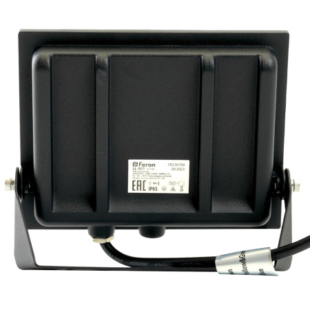 фото Прожектор светодиодный 2835 SMD 50W 4000K IP65 AC230V/50Hz, черный, LL-921