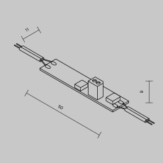 ИК-выключатель 12-24VDC 3A, 751001