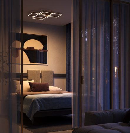 Потолочный светильник Rida 3000-4000К 78Вт, MOD015CL-L80GK