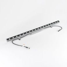 Линейный прожектор AR-LINE-1000-18W Warm3000 (GR, 30 deg, 230V) (Arlight, IP65 Металл, 3 года)