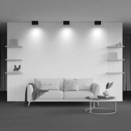 Потолочный светильник Atom GU10 2x50Вт C017CL-02B