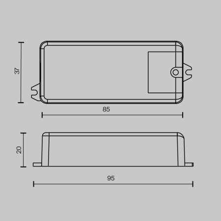 Диммер ZIgbee 12-48VDC DIM, 771002