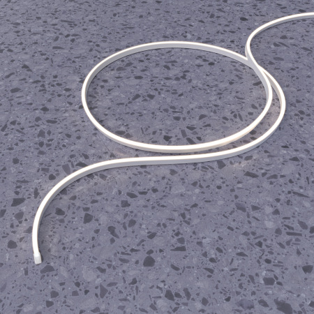 Гибкий неон 1206 24В 9,6Вт/м 4000K IP67 5м