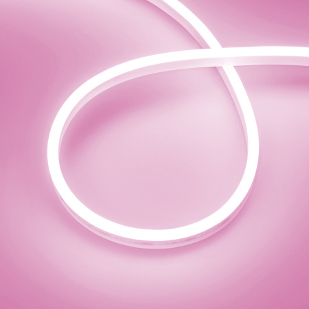 Светодиодная лента герметичная AURORA-PS-A120-12x6mm 24V Pink (10 W/m, IP65, 2835, 5m) (Arlight, -)