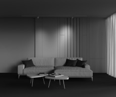 Трековый светильник Glare Unity GX53 12Вт, TR225-1-GX53-W