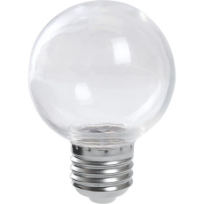 Лампа светодиодная, (3W) 230V E27 2700K G60 прозрачная, LB-371
