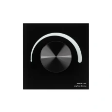 Панель Rotary SMART-P28-DIM Black (12-24V, 2.4G) (Arlight, IP20 Пластик, 5 лет)