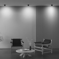 Встраиваемый светильник Onda 3000K 12Вт 120°, DL024-12W3K-B