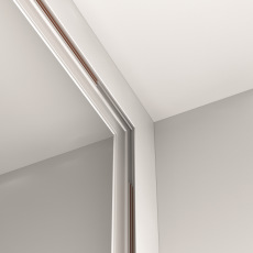 Коннектор внутренний Exility накладной белый, TRA034ICL-41W