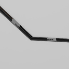 Угол-соединитель 135° Exility встраиваемый черный TRA034CLO-42B