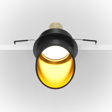 Встраиваемый светильник Lipari GU10 1x35Вт DL044-01-GU10-B