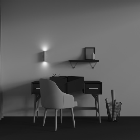 Настенный светильник Calipso GU10 10Вт IP20, C106WL-02-GU10-BS