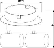 Накладной светильник Deko-Light Indi II 348086