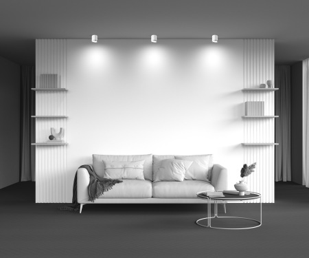 Потолочный светильник Hoop GX53 1x15Вт C086CM-GX53-MRD-WS