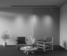 Трековый светильник Focus T Unity 4000K 6Вт 36°, TR142-1-6W4K-BS