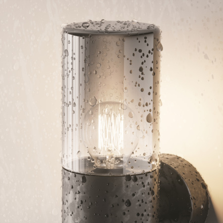 Настенный светильник (бра) Amas E27x1 60Вт IP54, O432WL-01GF