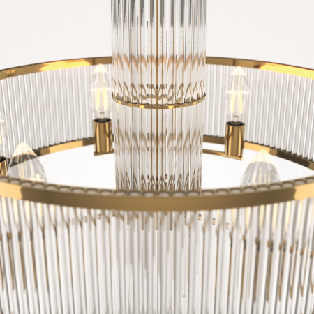 Подвесной светильник Frame E14х6, MOD174PL-06G