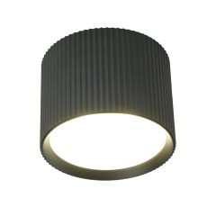 Светильник потолочный Feron HL458 Barrel ARIA 12W, 230V, GX53, черный