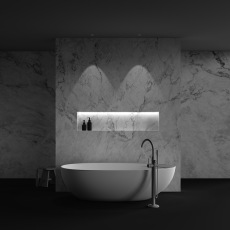 Встраиваемый светильник Dip 4000K 10Вт 50°, DL120-10W-4K-TRS-W