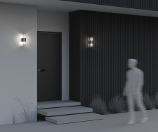 Настенный светильник (бра) Bronx E27х2 60Вт IP 54, O576WL-02GR