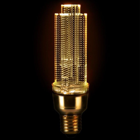 Лампа GLDEN-CRYSTAL-5-230-E27-4500 Золотая