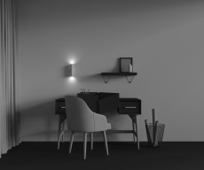 Настенный светильник Artisan GU10 2x10Вт, C080WL-02-GU10-W