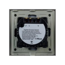 Светорегулятор сенсорный с Zigbee управлением SWT-OMALI-SD3-ZB-GR (250V, 500W) (Arlight, Стекло)